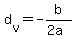 +d%5Bv%5D+=+-b%2F%282a%29+