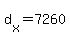 +d%5Bx%5D+=+7260+