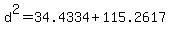 +d%5E2+=+34.4334+%2B+115.2617+