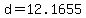 +d+=+12.1655+