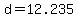 +d+=+12.235+