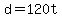 +d+=+120t+