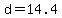 +d+=+14.4+