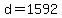 +d+=+1592+