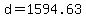 +d+=+1594.63+