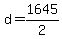 +d+=+1645%2F2+
