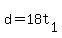 +d+=+18t%5B1%5D+