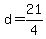+d+=+21%2F4+