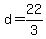 +d+=+22%2F3+