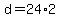 +d+=+24%2A2+