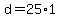 +d+=+25%2A1+