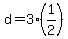 +d+=+3%2A%281%2F2%29+