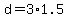 +d+=+3%2A1.5+