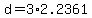 +d+=+3%2A2.2361+