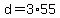 +d+=+3%2A55+