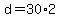 +d+=+30%2A2+