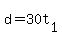 +d+=+30t%5B1%5D+