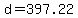 +d+=+397.22+
