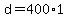+d+=+400%2A1+