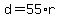 +d+=+55%2Ar+