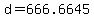 +d+=+666.6645+