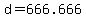 +d+=+666.666+