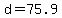 +d+=+75.9+