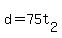 +d+=+75t%5B2%5D+