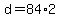+d+=+84%2A2+