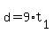 +d+=+9%2At%5B1%5D+