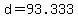 +d+=+93.333+