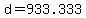 +d+=+933.333+