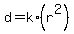 +d+=+k%2A%28r%5E2%29+