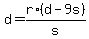 +d+=+r%2A%28+d+-+9s+%29%2Fs+