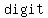 +digit