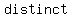 +distinct