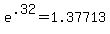 +e%5E.32+=+1.37713+