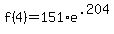 +f%284%29+=+151%2Ae%5E.204+