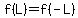 +f%28L%29+=+f%28-L%29+