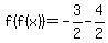 +f%28f%28x%29%29=-+3%2F2-4%2F2