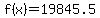 +f%28x%29+=+19845.5+