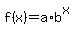 +f%28x%29+=+a%2Ab%5Ex+
