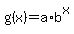 +g%28x%29+=+a%2Ab%5Ex+