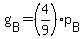 +g%5BB%5D+=+%284%2F9%29%2Ap%5BB%5D+