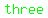 +green%28three%29+
