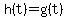 +h%28t%29+=+g%28t%29+