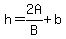 +h=+2A%2FB%2Bb