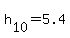 +h%5B10%5D+=+5.4+