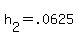 +h%5B2%5D+=+.0625+