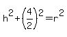 +h%5E2+%2B+%284%2F2%29%5E2+=+r%5E2+